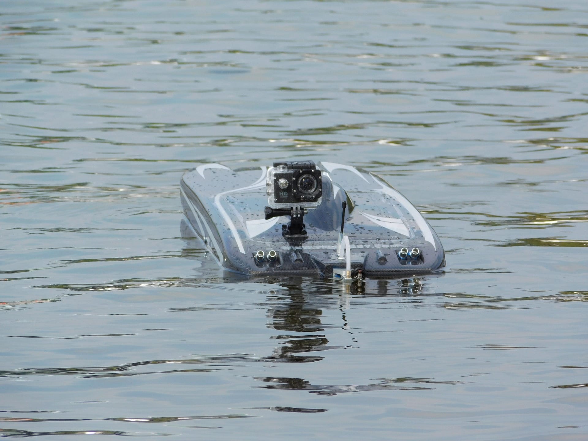 remotely controlled boat