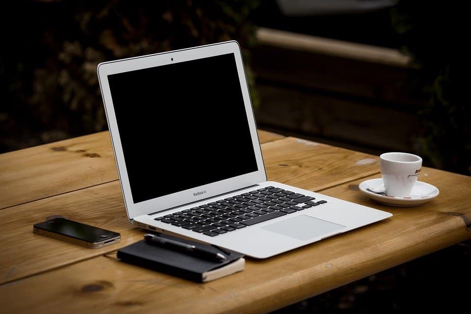 a laptop
